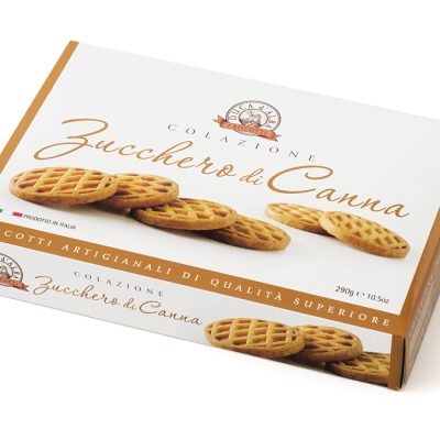 BISCOTTI COLAZIONE ZUCCHERO DI CANNA 290 GR GRONDONA