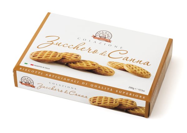 BISCOTTI COLAZIONE ZUCCHERO DI CANNA 290 GR GRONDONA