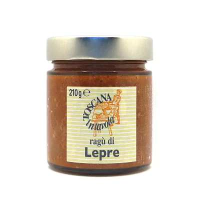 RAGU' DI LEPRE TOSCANO 210 GR RDA