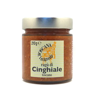 RAGU' DI CINGHIALE TOSCANO 210 GR RDA