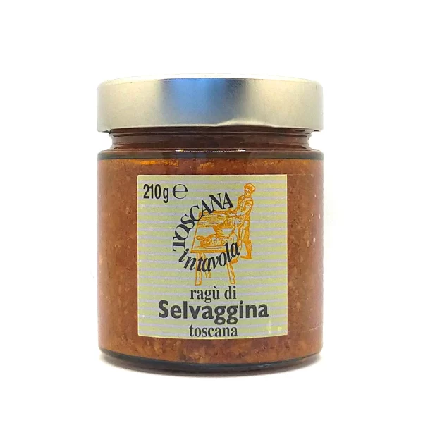 RAGU' DI SELVAGGINA TOSCANA 210 GR RDA