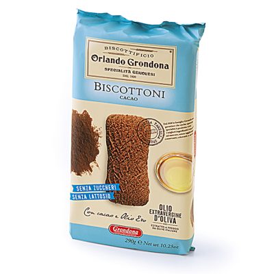 BISCOTTONI CACAO IN EVO 290 GR GRONDONA