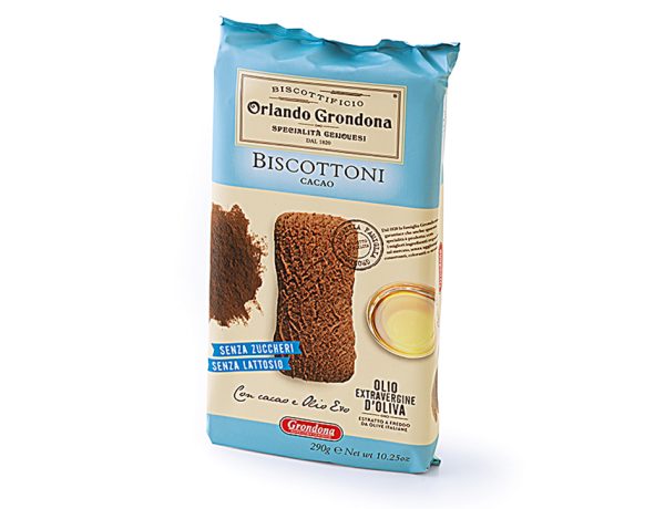 BISCOTTONI CACAO IN EVO 290 GR GRONDONA