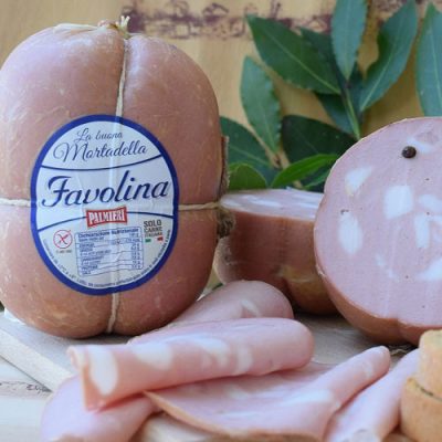 MORTADELLA FAVOLINA 450 GR IN VESCICA PALMIERI