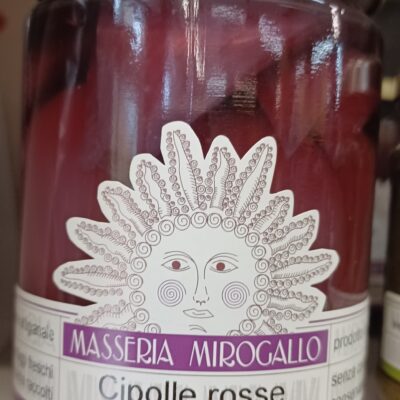 CIPOLLE ROSSE IN AGRODOLCE 330 GR MIROGALLO