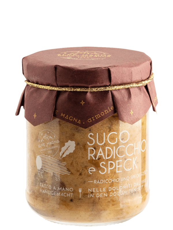 SUGO RADICCHIO E SPECK 180 GR ALPE MAGNA