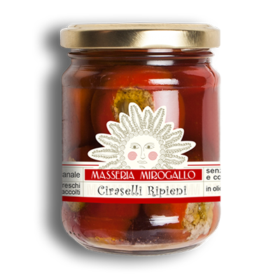 CIRASELLI RIPIENI IN EVO 185 GR MIROGALLO