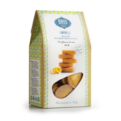 LIMONELLI 120 GR GLUTEN FREE BRIO BAKERY