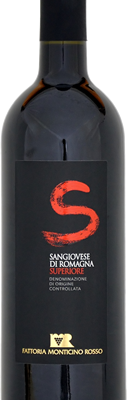 SANGIOVESE SUPERIORE DOC ROMAGNA ZERO SOLFITI MONTICINO ROSSO