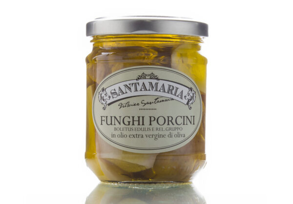 FUNGHI PORCINI IN E.V.O. 190 GR SANTAMARIA