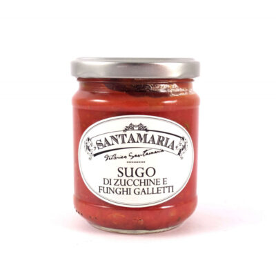 SUGO ZUCCHINE E FUNGHI GALLETTI 180 GR SANTAMARIA