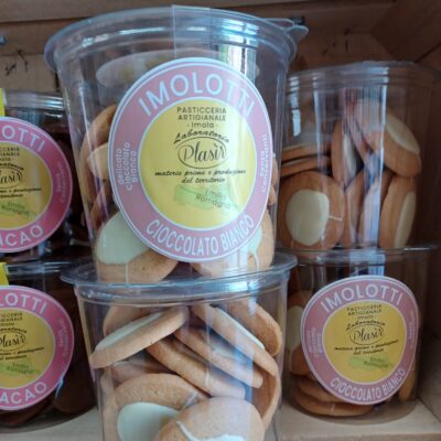 BISCOTTI IMOLOTTI CIOCCOLATO BIANCO 290 GR PLASIR