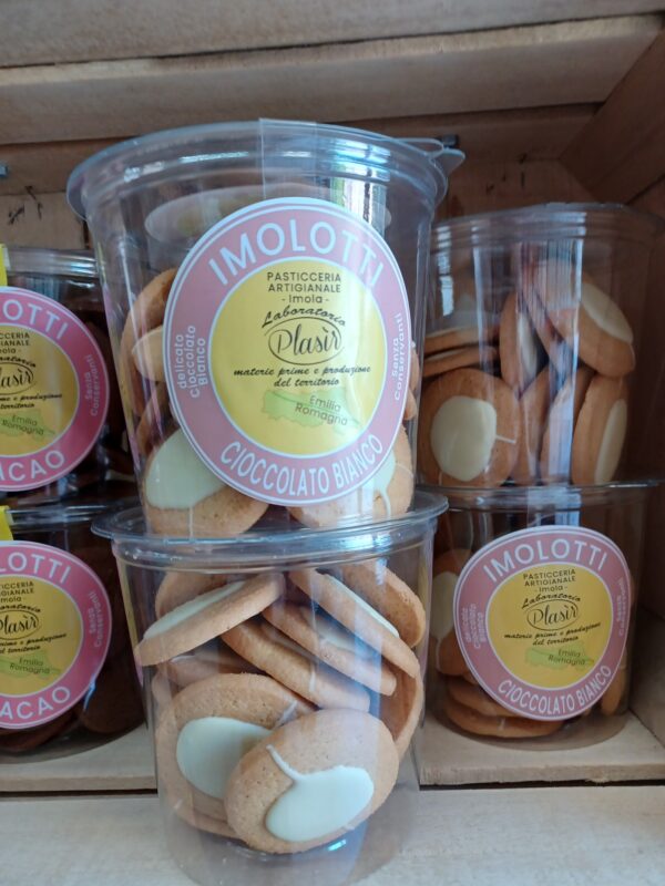 BISCOTTI IMOLOTTI CIOCCOLATO BIANCO 290 GR PLASIR