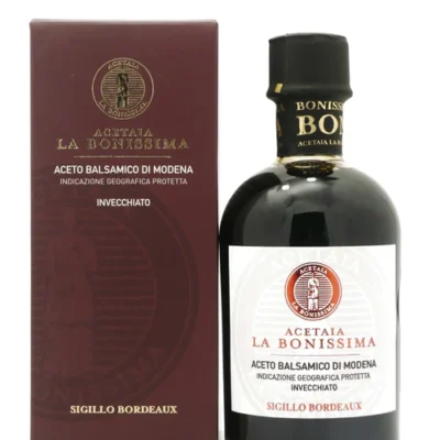 ACETO BALSAMICO DI MODENA IGP SIGILLO BORDEAUX 250 ML LA BONISSIMA