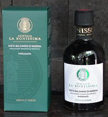 ACETO BALSAMICO DI MODENA IGP SIGILLO VERDE 250 ML LA BONISSIMA