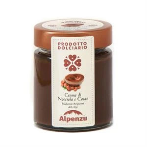 CREMA DI NOCCIOLA E CACAO 150 GR ALPENZU