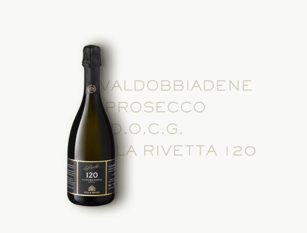 VALDOBBIADENE DOCG EXTRA BRUT RIVETTA 120 VILLA SANDI